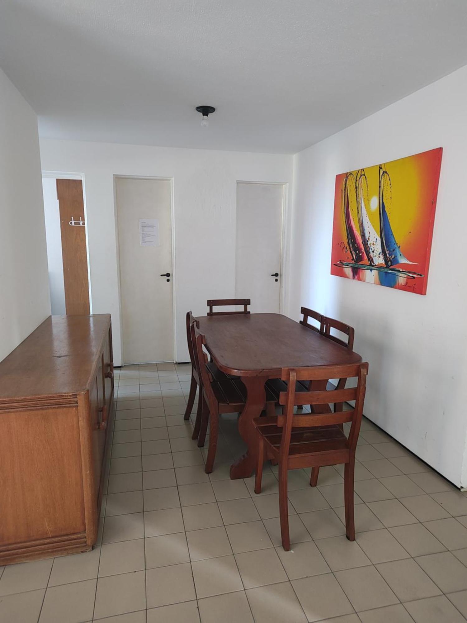 公寓 Apto Privado 4º Andar No Edificio Residencial Nautico 福塔莱萨
